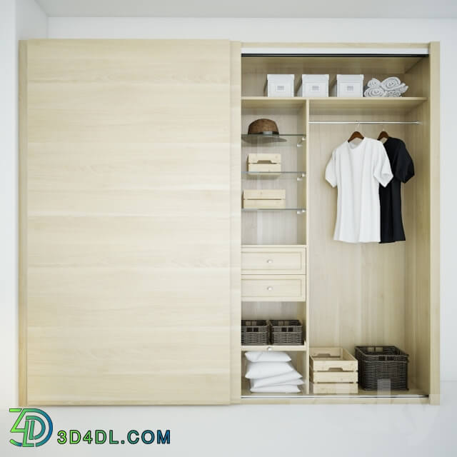 Wardrobe _ Display cabinets - Wardrobe Mebelux Calmo