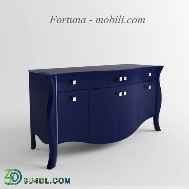 Sideboard _ Chest of drawer - Chest Fortuna - mobili dark blue