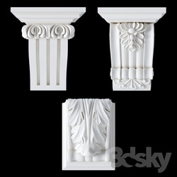 Decorative plaster - brackets EVROPLAST 