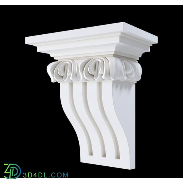 Decorative plaster - brackets EVROPLAST