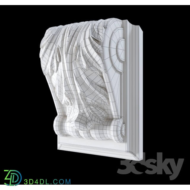 Decorative plaster - brackets EVROPLAST