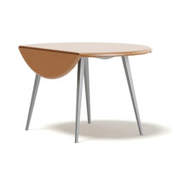 CGaxis Vol106 (20) Round Folding Table 