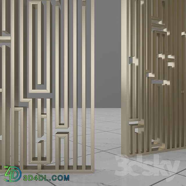 Other decorative objects - Decorative panel grille