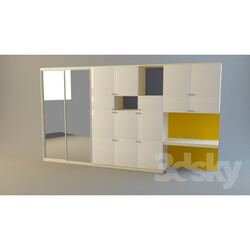 Wardrobe _ Display cabinets - Storage system 