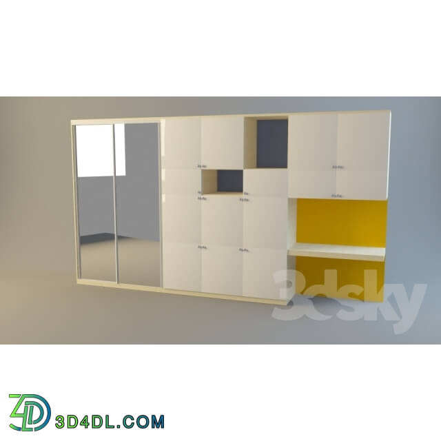 Wardrobe _ Display cabinets - Storage system