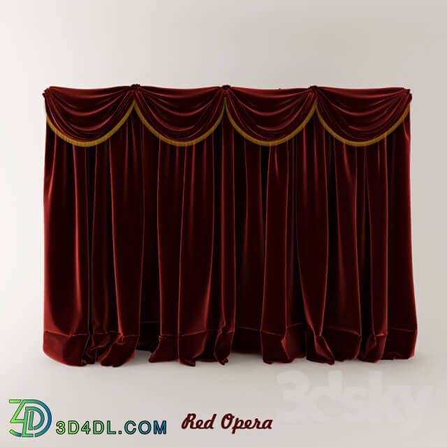 Curtain - RedOpera