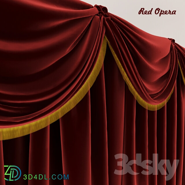 Curtain - RedOpera