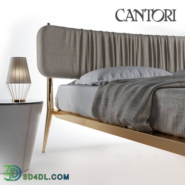 Bed - cantori-urbino plisse