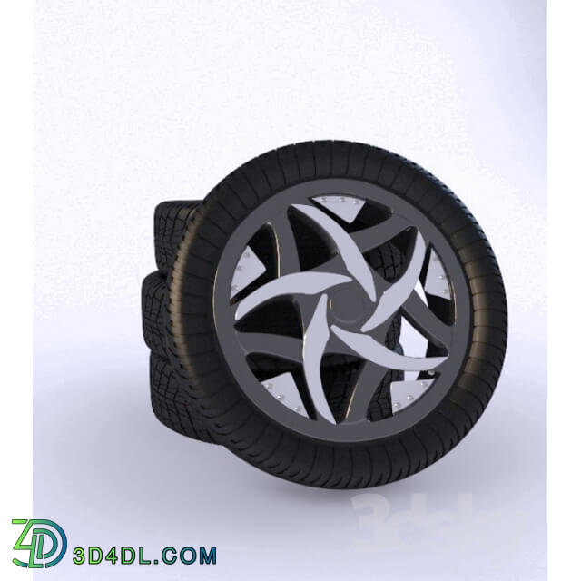 Transport - Automobile wheel.