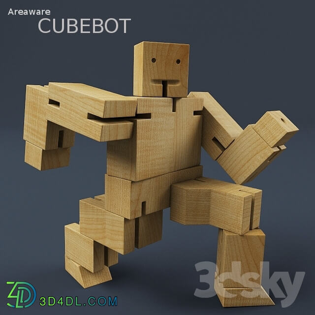 Toy - Areaware Cubebot