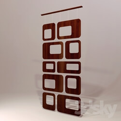 Other decorative objects - Hanging screen Rondo Rectangles 