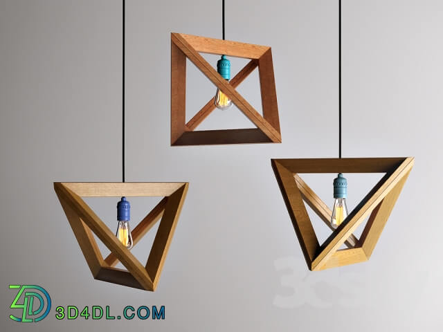 Ceiling light - The Light frame by Herr Mandel