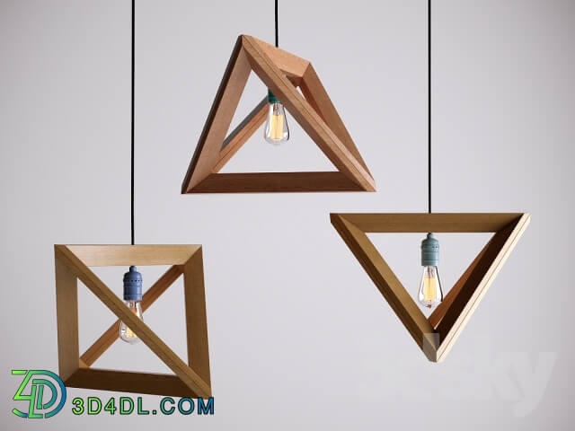 Ceiling light - The Light frame by Herr Mandel