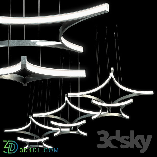 Ceiling light - arrangement of lamps Tlro_40_70 Luchera