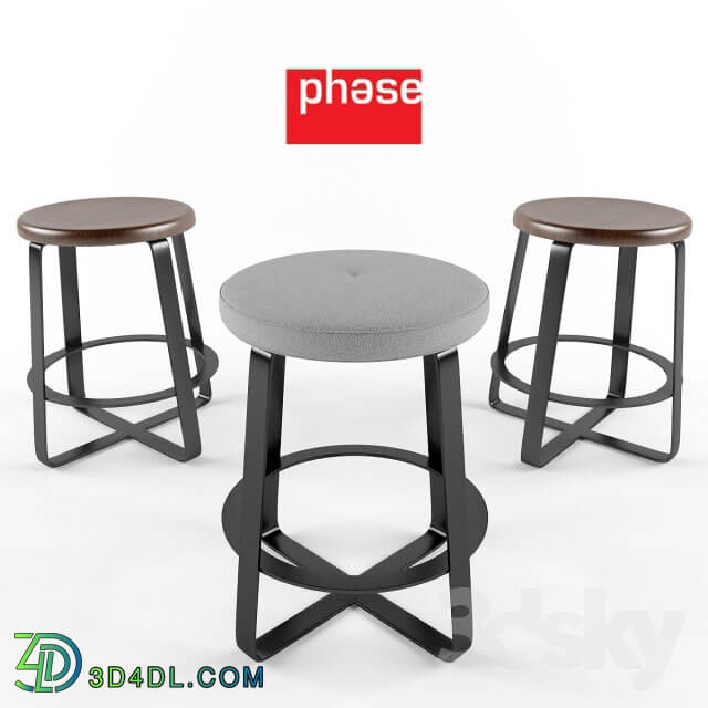 Chair - PRIMI COUNTER STOOL by PHASE DESIGN