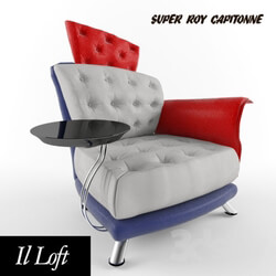 Arm chair - IL loft _ Super Roy Capitonne 