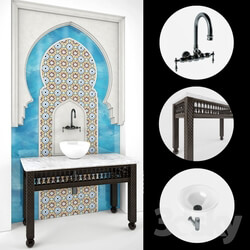 Bathroom furniture - Moidodyr Arabic 