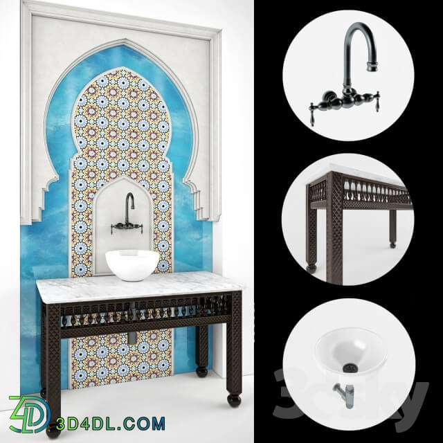 Bathroom furniture - Moidodyr Arabic