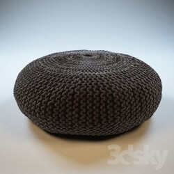 Other soft seating - Poof knitted 