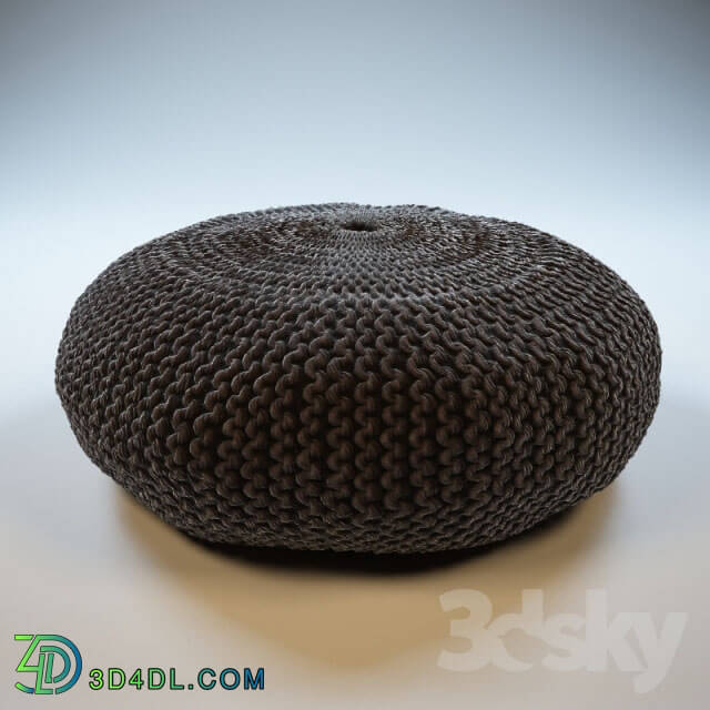 Other soft seating - Poof knitted