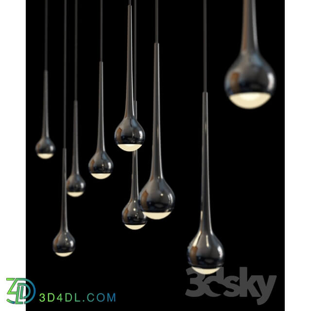 Ceiling light - Lamp Falling water