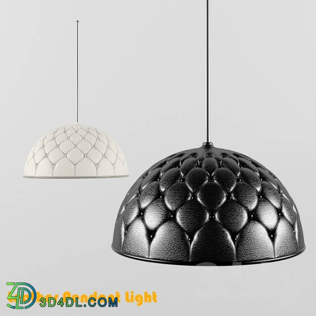 Ceiling light - Leather Pendant Light