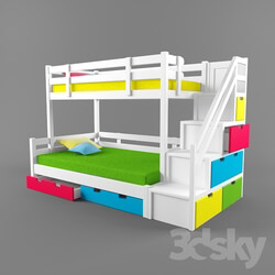 Bed - Kids bunk bed 