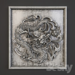 Decorative plaster - Dragon Bas 