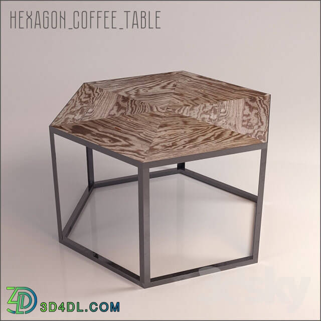 Table - Hexagon_Coffee_Table