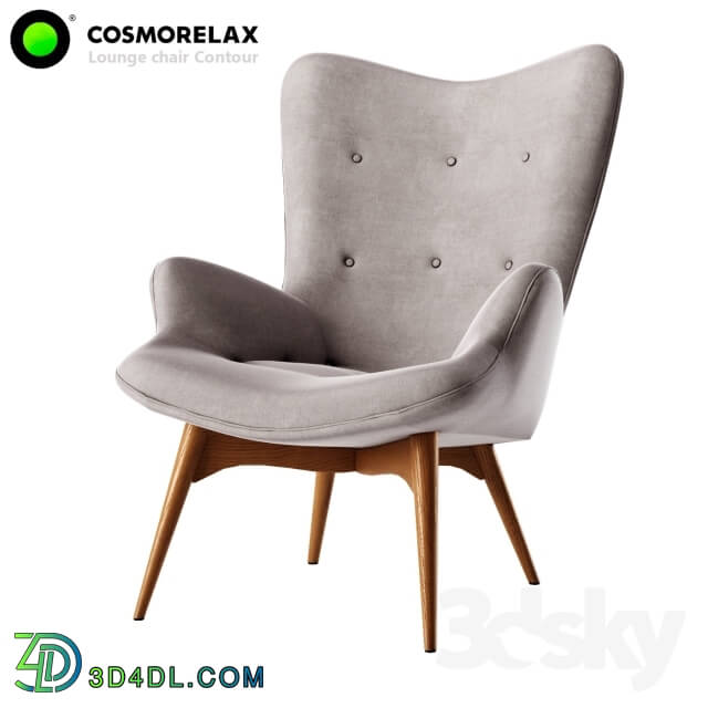 Arm chair - Armchair Contour - Lounge chair Contour