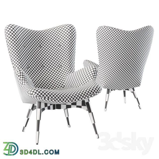 Arm chair - Armchair Contour - Lounge chair Contour