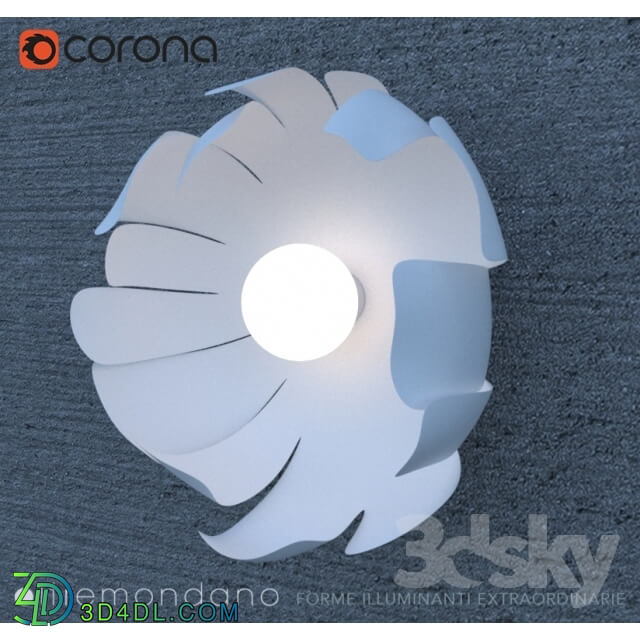 Ceiling light - Oltremondano Ninfee