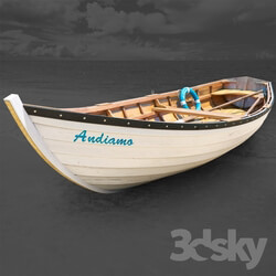 Transport - wooden Boat 