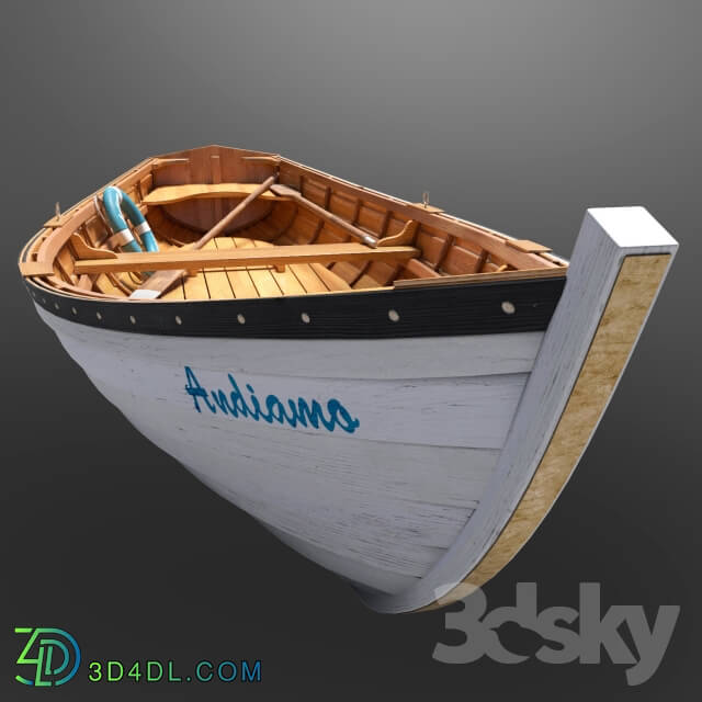 Transport - wooden Boat