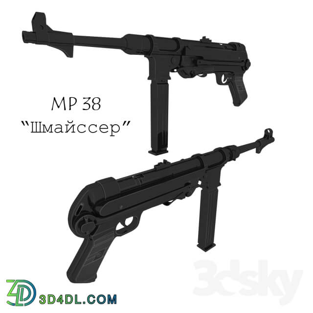 Weaponry - MP 38
