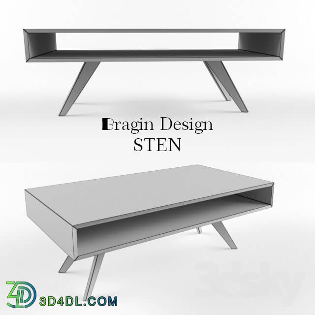 Table - Coffee table STEN by Bragin Design