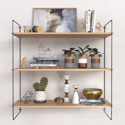 Decorative set - A set of shelves 
