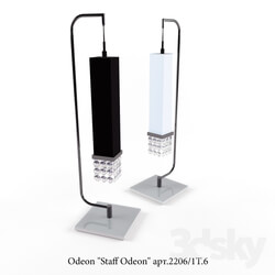 Table lamp - Table lamp_ floor lamp Odeon _quot_Staff Odeon_quot_ art.2206_1T.6 