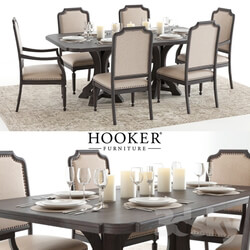Table _ Chair - Hooker Corsica 01 