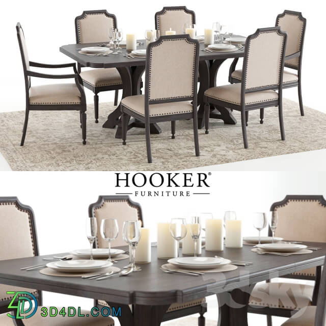 Table _ Chair - Hooker Corsica 01