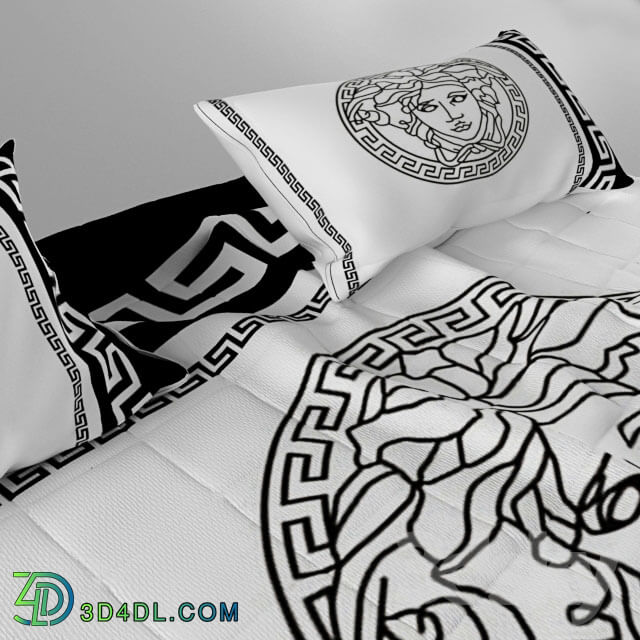 Bed - Bedspread and pillows Versace