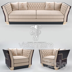 Other - Sofa and armchair Visionnaire Berry Capitone 
