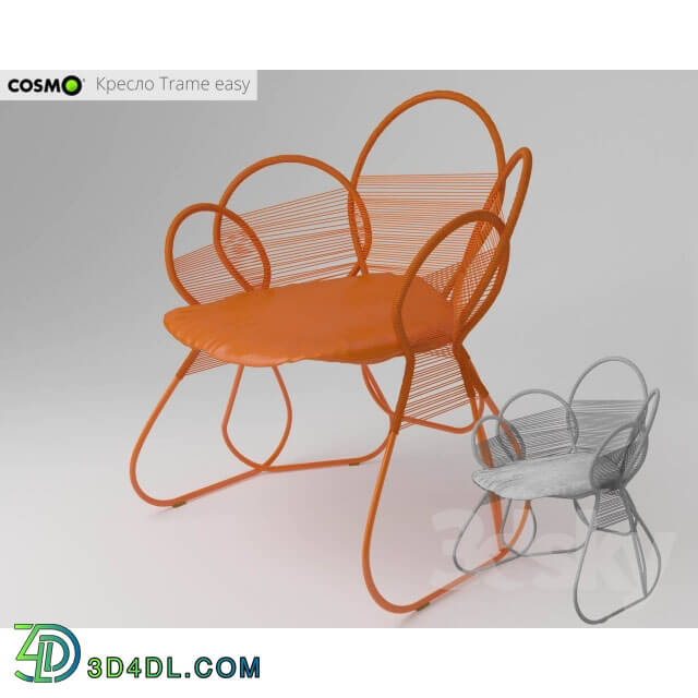 Arm chair - Trame easy chair