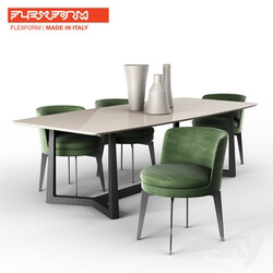Table _ Chair - FLEXFORM _ Table_ Chais 