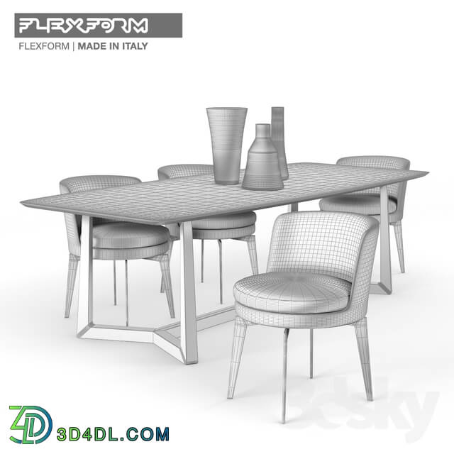 Table _ Chair - FLEXFORM _ Table_ Chais