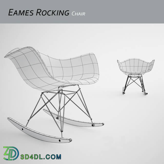 Chair - Eames Rocking Chair