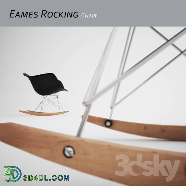 Chair - Eames Rocking Chair