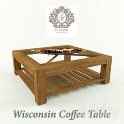 Table - Coffee table Wisconsin Coffee Table 