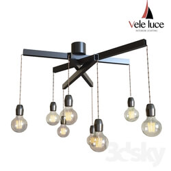 Ceiling light - Ceiling chandelier Vele Luce Avvenente VL1332L08 