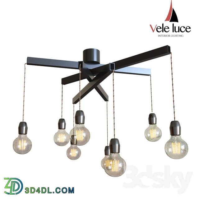 Ceiling light - Ceiling chandelier Vele Luce Avvenente VL1332L08
